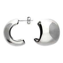 Load image into Gallery viewer, Bombé Silver Earrings
