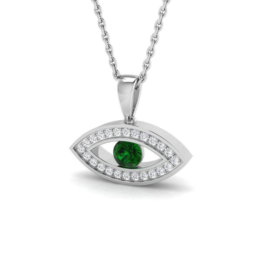 Nazar with Emerald