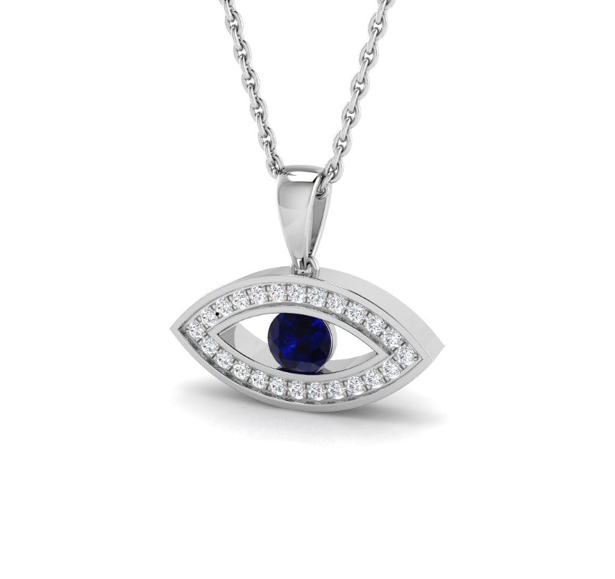 Nazar with Blue Sapphire